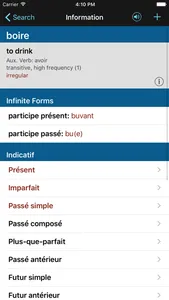 French Verbs & Conjugation L screenshot 1