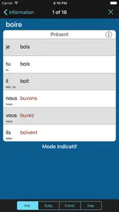 French Verbs & Conjugation L screenshot 2