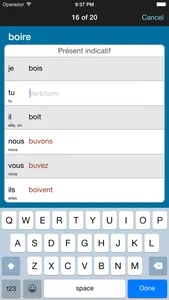 French Verbs & Conjugation L screenshot 5