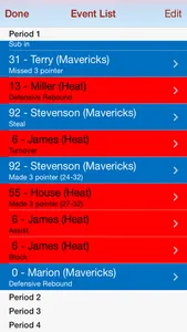 HoopStats Lite Basketball screenshot 2