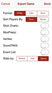 HoopStats Lite Basketball screenshot 4