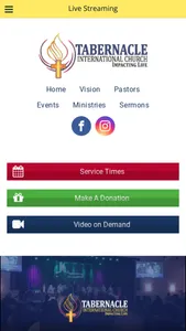 Tabernacle Intl Church screenshot 1