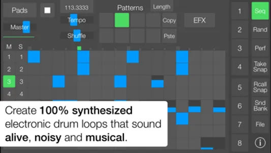 SeekBeats Drum Machine Synth screenshot 0