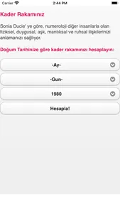 Astrolojik Kader Sayınız screenshot 0