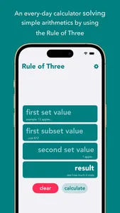 Three (Rule of 3 Calculator) screenshot 0