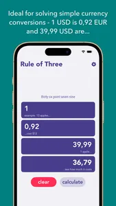 Three (Rule of 3 Calculator) screenshot 1