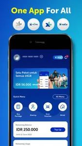 myXL–Cek Kuota & Beli Paket XL screenshot 1