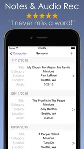 Sermon Notes - Hear Learn Live screenshot 2