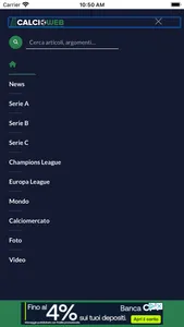 CalcioWeb screenshot 1