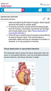 Lippincott Nursing Advisor screenshot 1