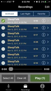 Do I Sleep Talk: Record snore and sleep talking! screenshot 2