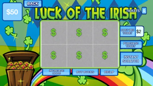 Scratchcard Mania Lucky Lotto screenshot 1