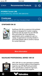 Valvoline Australia Lube Guide screenshot 5