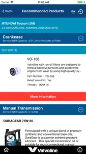 Valvoline Australia Lube Guide screenshot 6