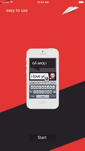 Upside Down Text . screenshot 2