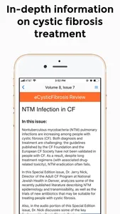 eCysticFibrosis Review screenshot 1