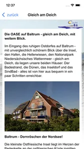 OASE Baltrum screenshot 1