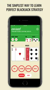 Blackjack Strategy Practice screenshot 1