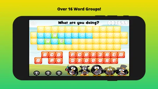 Penguin Wack Word Guess screenshot 2