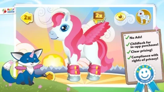 PONY GAMES Happytouch® screenshot 0