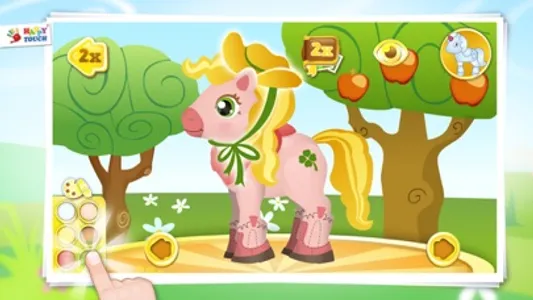 PONY GAMES Happytouch® screenshot 1