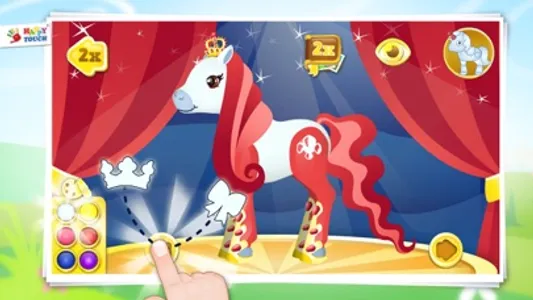 PONY GAMES Happytouch® screenshot 3