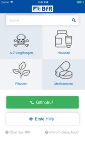 BfR-Vergiftungsunfälle screenshot 0