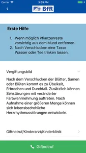 BfR-Vergiftungsunfälle screenshot 4