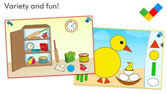 Math age 3-5, for schools screenshot 1