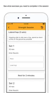 PerformApp Athlete screenshot 3