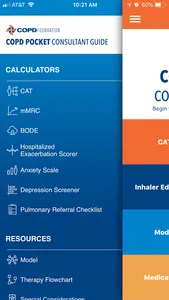 COPD Pocket Consultant Guide screenshot 1