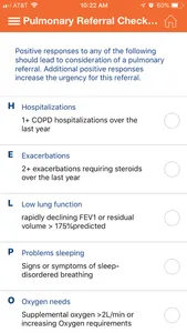 COPD Pocket Consultant Guide screenshot 6