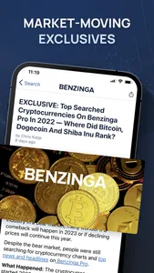 Benzinga Financial News & Data screenshot 0