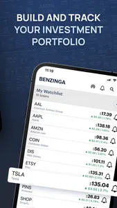 Benzinga Financial News & Data screenshot 4