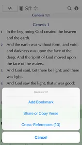 Online Bible screenshot 1