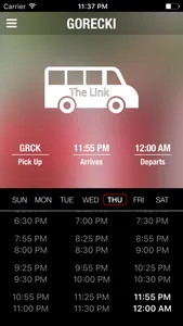 The Link, Bus Schedule screenshot 2