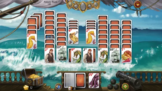 Seven Seas Solitaire HD screenshot 2