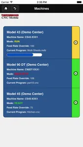 Thermwood CNC Mobile screenshot 1