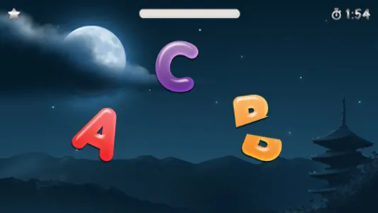 ABC Ninja - The Alphabet Slicing Game for Kids screenshot 1