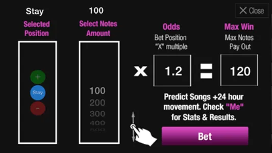 Musicbet screenshot 3