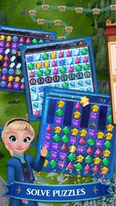 Disney Frozen Free Fall Game screenshot 0