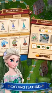 Disney Frozen Free Fall Game screenshot 1