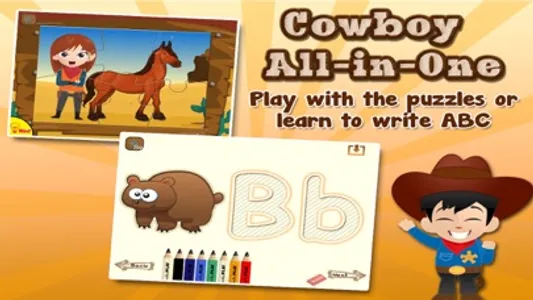 Cowboy Kids Games screenshot 1