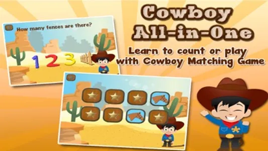 Cowboy Kids Games screenshot 2