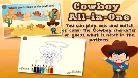 Cowboy Kids Games screenshot 3