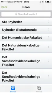 SDU Mobile screenshot 2