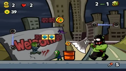 Super Zombies Ninja Pro For Free Games screenshot 1