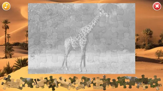 African Animals Puzzle screenshot 3