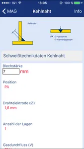 Schweiß-App Westfalen AG screenshot 2