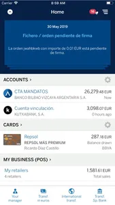 BBVA Net Cash | ES & PT screenshot 0